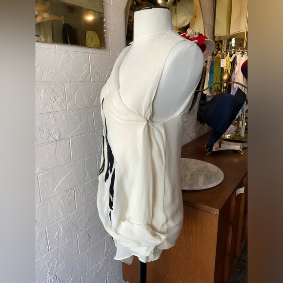 HELMET LANG silk top - Picture 5 of 14